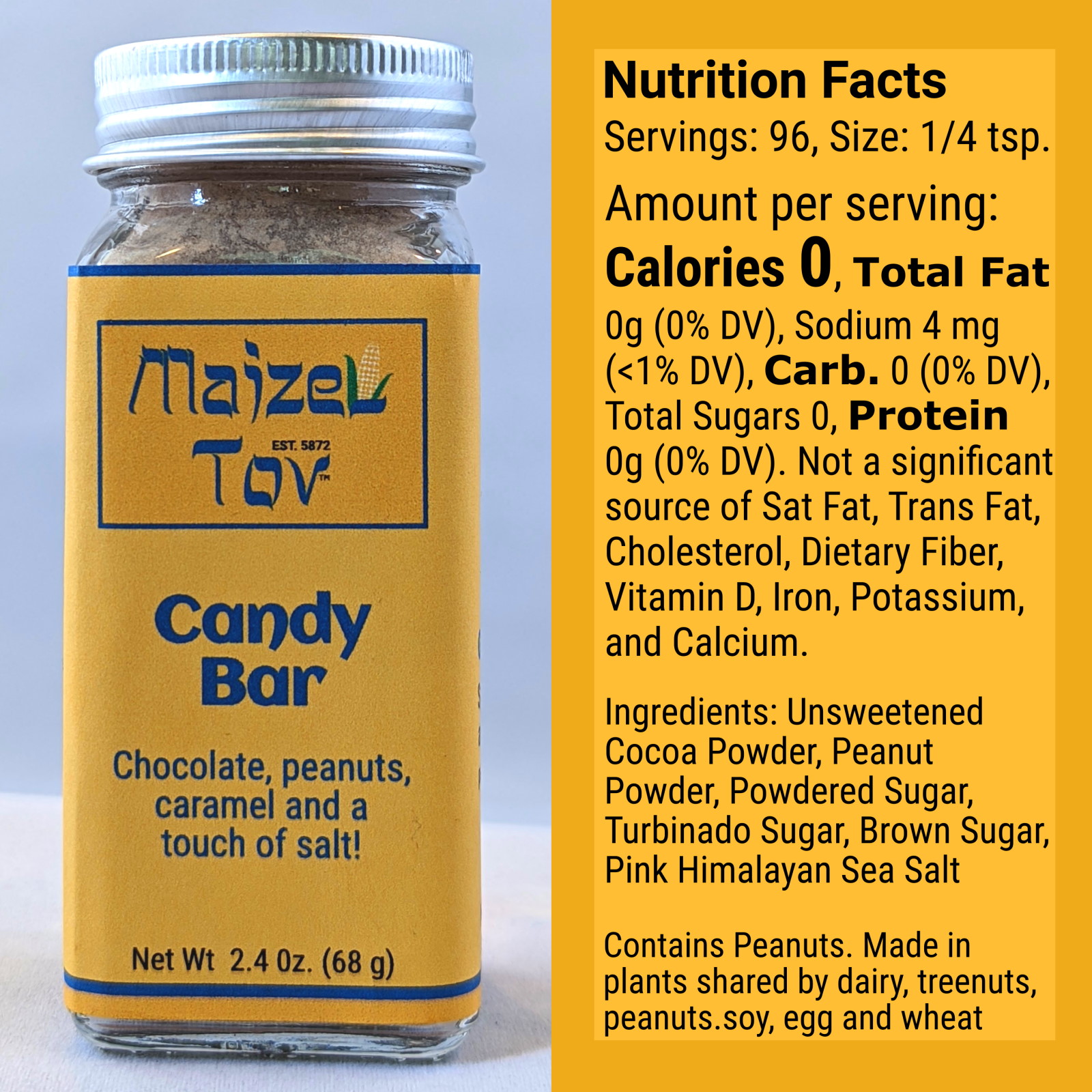 Candy Bar popcorn seasoning